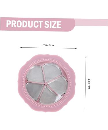  POPETPOP POPETPOP 2-Piece Set of Practical Makeup Trays for Lips and Eyeshadows Multi-Compartment Storage Boxes for Home Use - Buy Online on GoSupps.com