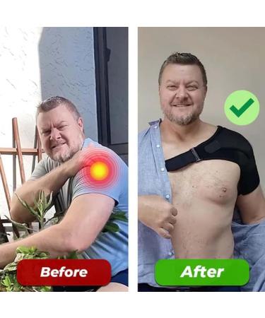 Dewedrt Compression Shoulder Brace Shoulder Support for Men and Women Shoulder Support Bandage for Shoulder - Buy Online on GoSupps.com