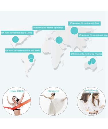 Brrnoo Menstrual Cup - Reusable Feminine & Eco-Friendly Alternative to Tampons and Pads for Comfortable Menstruation | International Shipping - Buy Online on GoSupps.com