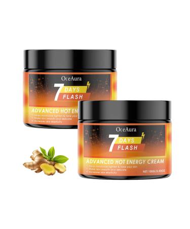 Gyonwt 2PCS Flash Cream Flash Cream Hot Sweat Cream Advanced Hot Sweat Cream Moisturiz Moisturize the skin
