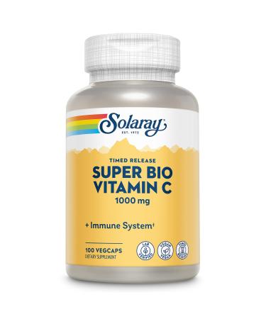 Solaray Super Bio Vitamin C Time Release 100 VegCaps