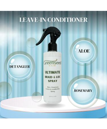 Ultimate Braid and Loc Spray | Leave-In Conditioner & Detangler - 8 oz | Moisturize & Style Effortlessly - Buy Online on GoSupps.com