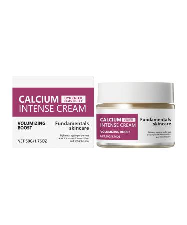 Calcium Volume Face Cream Calcium Volume Multi Balm Deeply Hydrates and Moisturizes Firms and Lifts Improves Skin Elasticity Reduces Fine Lines and Wrinkles Anti-Aging Face Cream 1.76 Oz
