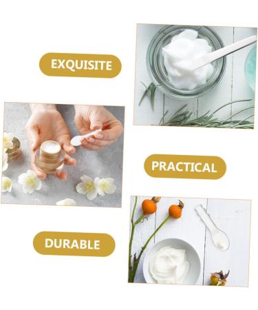 TOPBATHY 2 pi ces Spatules Acier Inoxydable Cuill res Petites pour Maquillage et Soin Peau Outils R utilisables pour Cr mes et Masques Compactes et Portables Adapt es Au Maquillage - Buy Online on GoSupps.com