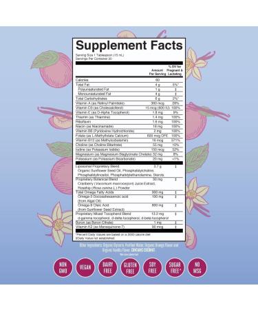 MaryRuth's Prenatal & Postnatal Multivitamin for Women | Sugar Free | Vegan & Non-GMO | Gluten Free | 15.22oz Liquid Liposomal - Formulated for Pre-Conception, Pregnancy & Nursing - Buy Online on GoSupps.com