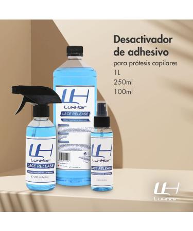 Luxhair Lace Release - Hair Prosthesis Adhesive Activator | 1L for Safe Wig & Hair Extension Removal - Buy Online on GoSupps.com