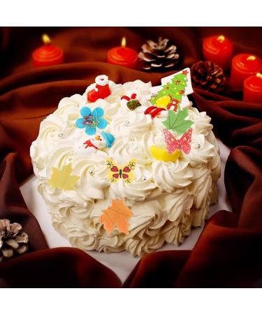 360 pieces butterflies cake decoration edible butterflies cake decoration butterfly cake decoration birthday cupcake toppers edible butterflies decoration cake for wedding birthday party Butterfly-a - Buy Online on GoSupps.com
