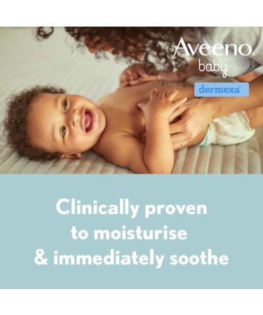 Aveeno Baby Dermexa Daily Emollient Cream 200ml - Soothing Relief for Sensitive Skin - Buy Online on GoSupps.com