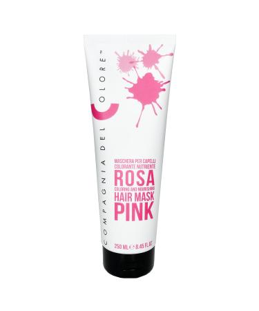 Compagnia Del Colore Compagnia Del Colore Nourishing hair coloring mask gives intense and shiny highlights compact texture mask soft and easily spreadable pink 250 ml