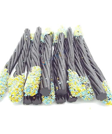Liquorice Wands Dipped in Crunchy Candy Pieces (45) - Buy Online on GoSupps.com