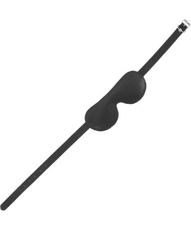 Ardour Crafts Genuine Leather Eye Mask - Adjustable Straps for Night, Travel, Meditation - Unisex Sleep Blindfold - Buy Online on GoSupps.com