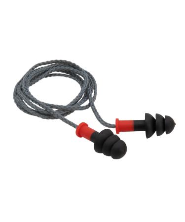 212 Performance Tri-Flange 27 dB NRR Reusable Ear Plugs 100-Pair Box (HPR05C-05100)