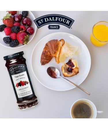 St. Dalfour Four Fruits Conserves 10 oz 2 pk - Buy Online on GoSupps.com