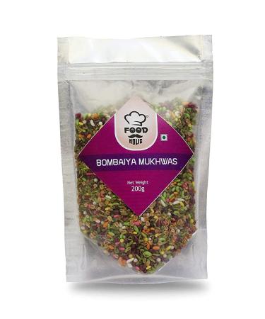 FOODHOLIC Bombaiya Mukhwas/ Mix Saunf mukhwas Mouth Freshener (200 GM)_Packing May Vary