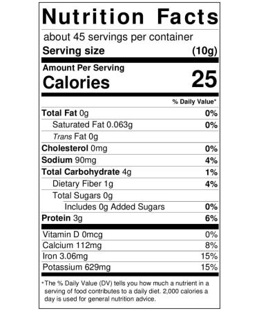 Iya Foods Pure Spinach Powder 1 lb - Natural, Non-GMO, Gluten Free, No Artificial Additives - Buy Online on GoSupps.com