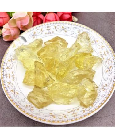 Natural Crystal Rough Natural Citrine Crystal Rough Stone Yellow Crystal Stones Minerals Specimen Home Decoration - (Color: 40-50g Size: 3-5cm) - Buy Online on GoSupps.com