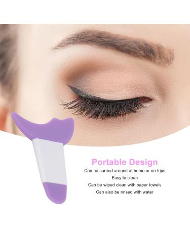 Mascara Eyelash Shield Tool Quick Stencil Aid Multifunctional Reusable Silicone Applicator Eyeliner Guard Eye Makeup Tool for Beginners - Buy Online on GoSupps.com