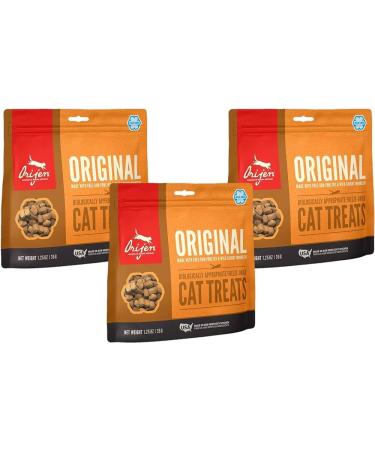 Orijen 3 Pack Original Freeze-Dried Cat Treats 1.25 oz. each