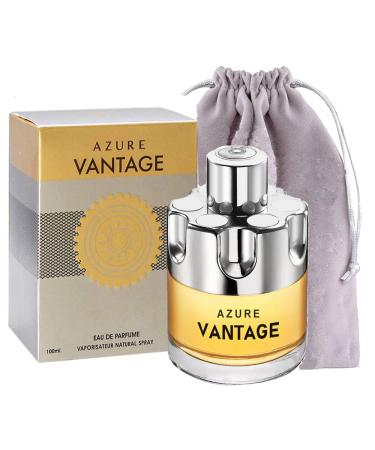 Azure Vantage Cologne for Men Masculine Scent Men's Perfume Daily Used Eau de Toilette 100ML Azure Vantage 3.4 Fl Oz (Pack of 1)