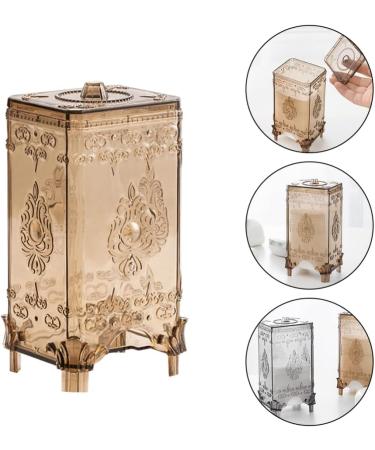 2 Series Cosmetic Cotton Storage Box - Stylish Makeup Pad & Swab Holder for Bathroom - Perfect Organizer for Cotton Rounds - Buy Online on GoSupps.com