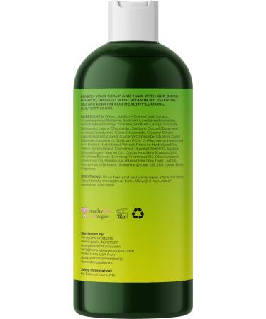 Biotin Shampoo for Men and Women - Sulfate Free Volume Shampoo for Thinning Hair with Keratin, Essential Oils, and Vitamins - Advanced Thin Hair Care Solution - Buy Online on GoSupps.com