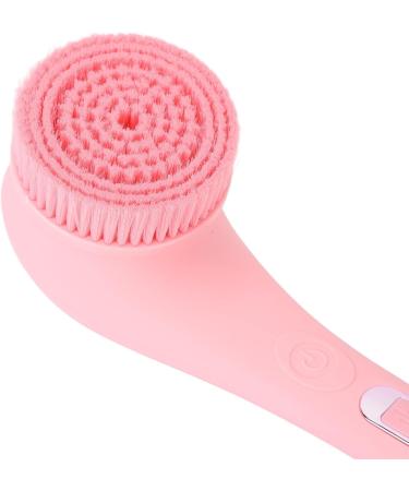 Verdant Touch Electric Bathing Brush Set 360 Rotating Long Handle Body Scrubber with 3 Heads | Pink | International Shipping - Buy Online on GoSupps.com