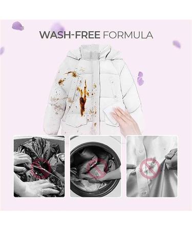Realisticm Stain Removal Wet Wipes Clothing Stain Removing Wipes Individual Wrapped Cleaning Wipes Emergency Stain Rescue Stain Remover for Cleaning Clothes Shoes (3 Bag) - Buy Online on GoSupps.com