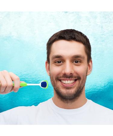 Adult Tongue Scraper Cleaner Set - Fresh Breath Tongue Scraping (3 Pack, Random Color) - Buy Online on GoSupps.com