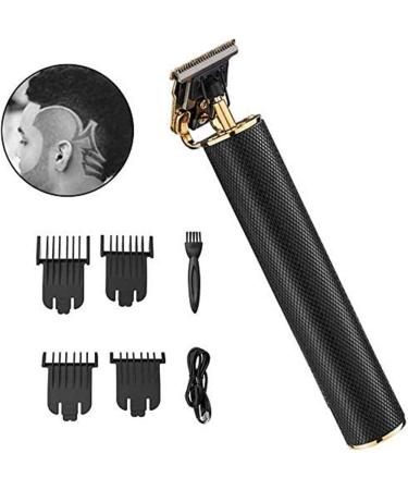 MOLADYProfessional Hair Clippers for Men, USB Rechargeable Cordless Clippers Hair Trimmer Beard Shaver, Electric Outliner Grooming Kits T-Blade Close Cutting Trimmer for Men (Black)