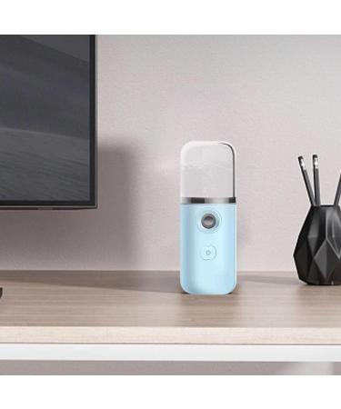 Nano Mister for Lash Extensions - Hydrating Handy Handheld Nano Facial Mist Sprayer Face Facial Sprayer for Skin Care Refreshing Revitalizing & Soothing - Face Steamer for Daily Use Blue - Buy Online on GoSupps.com