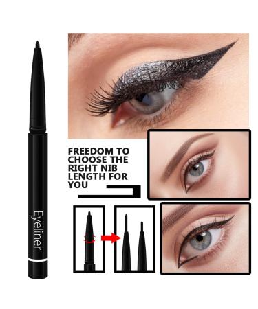 ETEDES Precision Liquid Eyeliner Trio | Long-Lasting Waterproof 3-in-1 Eyeliner Set in Black - 0401004 - Buy Online on GoSupps.com
