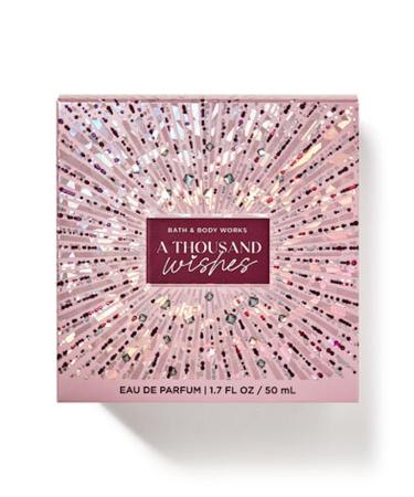 Bath & Body Works Bath and Body Works A Thousand Wishes Eau de Parfum - 1.7 fl oz / 50 mL (A Thousand Wishes) 1.7 Fl Oz (Pack of 1) A Thousand Wishes