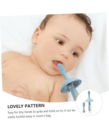 Minkissy Toothbrush Set for Kids | Infant Training Toothbrush & Milk Teeth Care Tools | Ideal for Teeth Bleaching & Lip Gloss Accessory - Buy Online on GoSupps.com