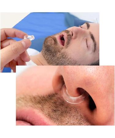 Buy Anti Snoring Devices - Silicone Nose Clip Snore Stopper (Pack of 6) | Adjustable Magnet for Men & Women | Effective Snore Relief - Buy Online on GoSupps.com