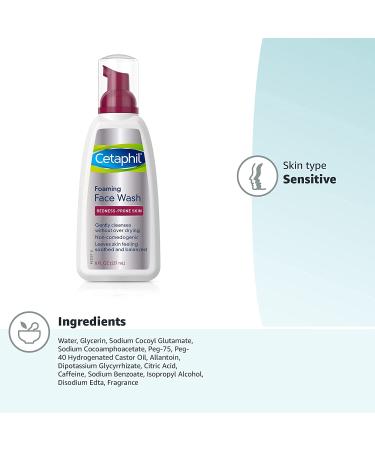 Cetaphil Foaming Face Wash 8 fl oz | Gentle Cleansing for All Skin Types - Buy Online on GoSupps.com