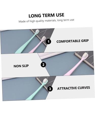 Gatuida 6 STK Baby Toothbrush Gift Set - Essential Dental Care Brush for Baby Showers | Cute Caricature Handle | International Shipping Available - Buy Online on GoSupps.com