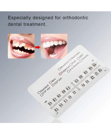 Dental Orthodontics Brackets Braces 10 Packs Metal Dental Teeth Orthodontics Brackets Braces(Without hook) - Buy Online on GoSupps.com