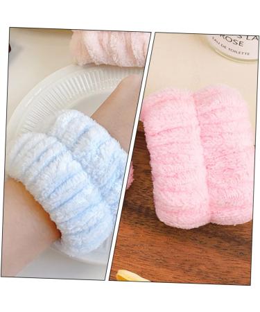 Mikinona 8 Pi ces Serviettes De Poignet Pour Laver Le Visage Prot ge-poignets Peluche Bandeau Et Bracelet De Spa Manches Pour Laver Le Visage Brassards - Buy Online on GoSupps.com
