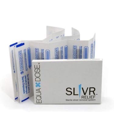 Equadose Sliver Removal System by Slivr Relief - 15 Pain-Free Splinter Removers Easy-to-Use & Travel-Friendly - Buy Online on GoSupps.com