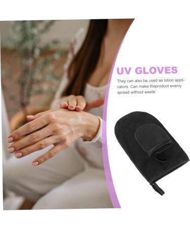 Angoily 1 Set Tanning Gloves Nail Art Protective Gloves Nail Gel Uv Gloves for Gel Manicures Lotion for Face Uv Protection Gloves Uv Gloves for Gel Nail Lamp Accessories Flocking Anti-uv - Buy Online on GoSupps.com