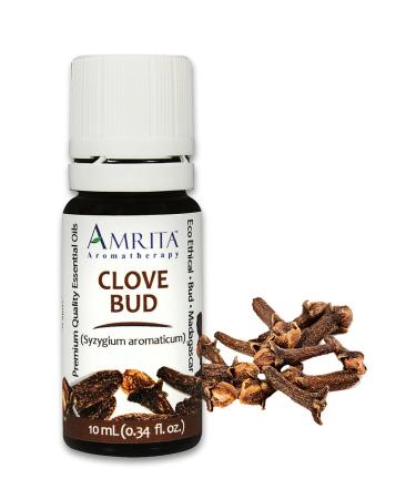 Clove Bud Essential Oil 100% Pure Undiluted Eugenia caryophyllata Therapeutic Grade Premium Quality Aromatherapy Oil Tested & Verified 60ML 2 Fl Oz (Pack of 1)
