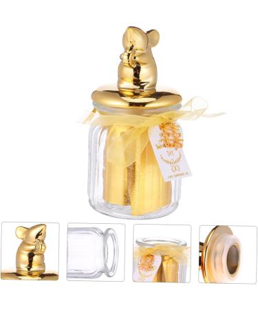Ciieeo 1pc Box Glass Candy Box Gift Jar Gilded - Buy Online on GoSupps.com