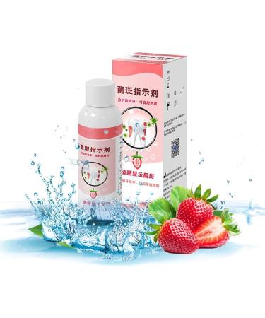 60 ml of plaque discovering agents dental indicator with scale cup oral tartar test examination for children's or adultal tanks plaque detection care of your tooth hygiene