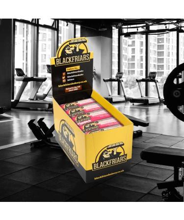 The Fab 5 Flapjacks (25x90g) Framboise et chocolat blanc - Buy Online on GoSupps.com