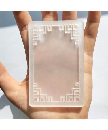 Retro Geometric Shape Quicksand Plate Acrylic Material DIY Quicksand Blank Card Brick Quicksand Mold Empty Plates Acrylic Display Card - Buy Online on GoSupps.com