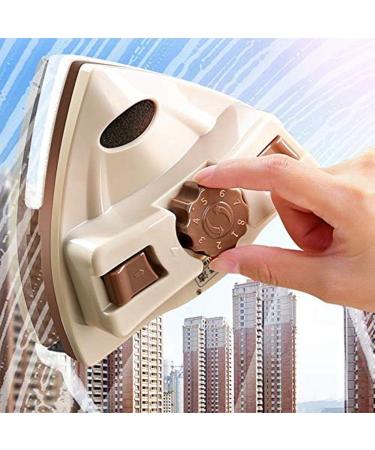 Double-Sided Magnetic Glass Wiper Cleaner for Double Glazed Windows Thickness Magnetic Window Cleaner Wiper Glass Washing Cleaning Tool Brush - Buy Online on GoSupps.com