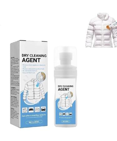Dry Cleaning Agent for Winter Coats 2024 Dry Foam Cleaners Multi-purpose Wash-Free Foam Spray Multi-purpose Dry Cleaning Clothing Cleansing Foam Rinse-free Agent (1 Pcs)