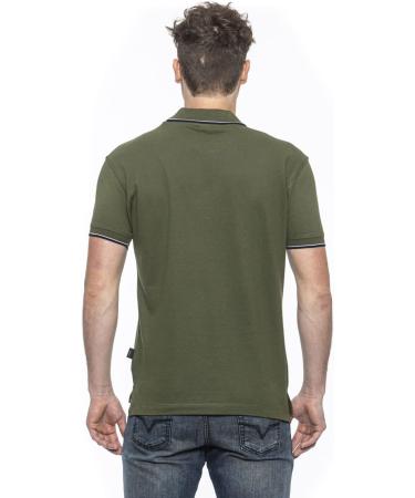 19V69 ITALIA Men's Costina Olive Polo Shirt Large - Buy Online on GoSupps.com