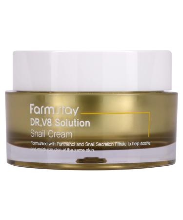 Farmstay Dr. V8 Solution Snail Cream 1.69 fl oz (50 ml)